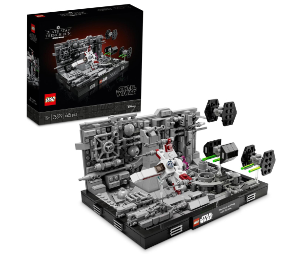LEGO Star Wars™ 75329 Diorama: Szturm na Gwiazdę Śmierci™ - 1037691 - zdjęcie 9